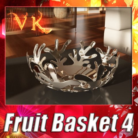 decorative bowl 04 3D-Modell .c4d .max .obj .3ds .fbx .stl .blend 
