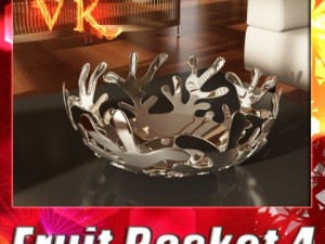 decorative bowl 04 3D Model
