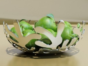 decorative bowl 04 3D-Modell