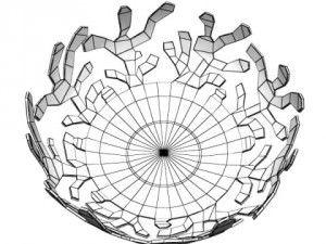 decorative bowl 04 3D-Modell