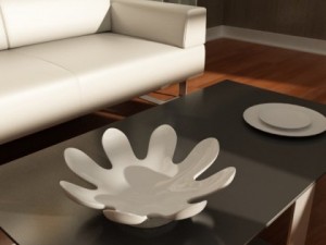 yellow apples in bowl 3Dモデル