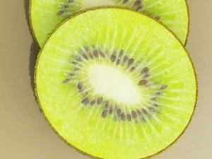 kiwi fruit in basket 3D Model