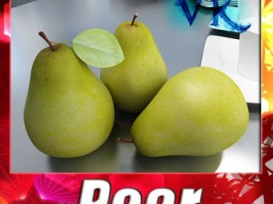 pear high resolution Model 3D