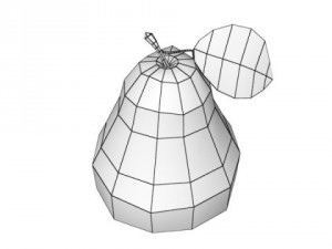 pear high resolution 3D Model