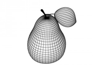 pear high resolution 3D Model