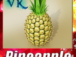 pineapple high detail Modelo 3D