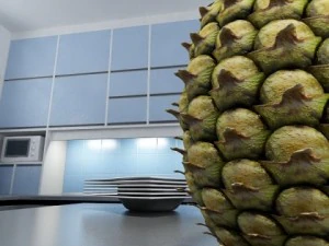pineapple high detail 3D Model