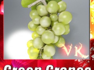 green grapes high detail Modelo 3D