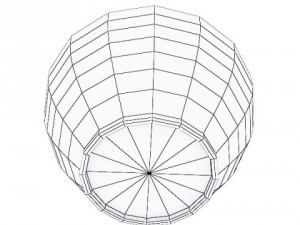 blue bowl 13 3D Model