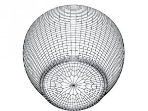 blue bowl 13 3D Model