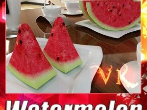 watermelon high res textures 3D Model