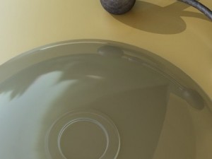 cherries in glass bowl high res 3D Model
