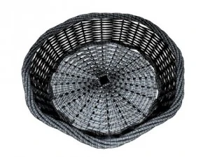 cole&ccedil;&atilde;o de cesta de vime 4 itens Modelo 3D