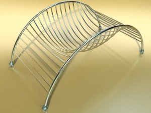 metal basket collection 3D Model
