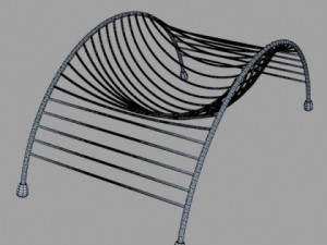 metal basket collection 3D Model
