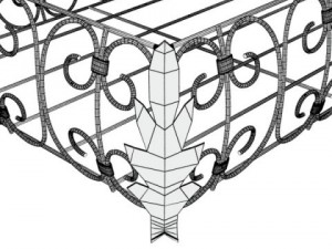 metal basket collection 3D Model
