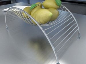 fruits  basket collection Model 3D