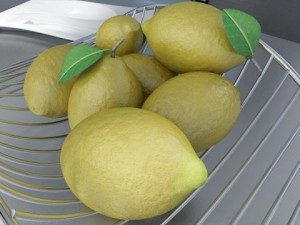fruits  basket collection Model 3D
