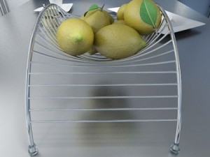 fruits  basket collection Model 3D