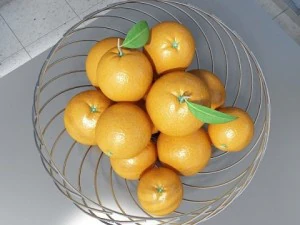fruits  basket collection 3D Model