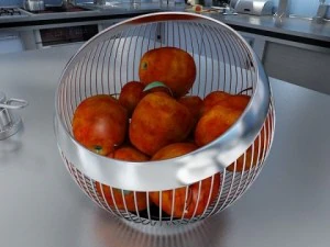fruits  basket collection 3D Model