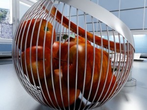 fruits  basket collection Model 3D
