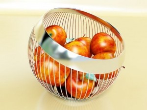 fruits  basket collection Model 3D
