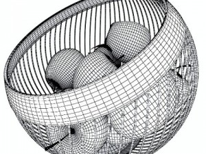 fruits  basket collection Model 3D