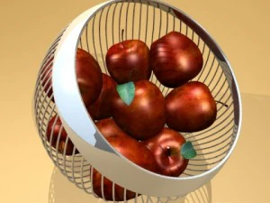 fruits  basket collection 3D Model