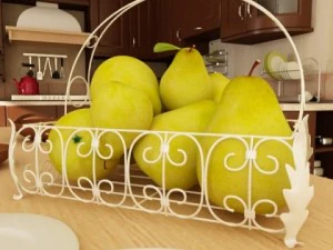 fruits  basket collection 3D Model