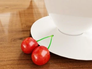 fruit in bowls collection 3D Model