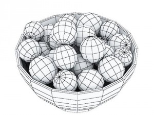 grapes collection high detailed 3D Model