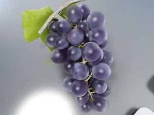 grapes collection high detailed 3D Model