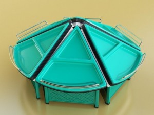 produce store display fixture 3D Model