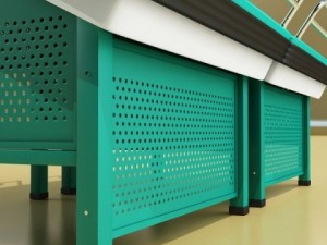fruit stand store display smoothable 3D Model