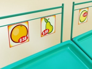 fruit stand store display smoothable 3D Model
