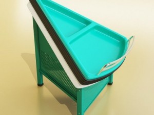 fruit stand store display smoothable 3D Model