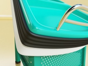 fruit stand store display smoothable 3D Model