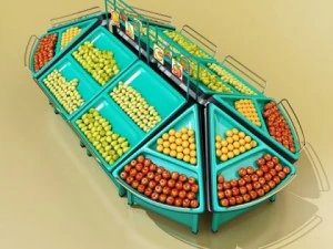 fruit stand store display 3D Model