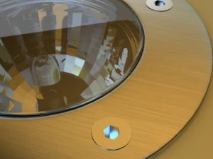 halogen lamp 01 high detail 3D Model