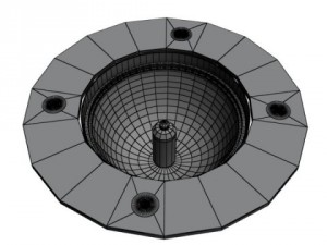 10 halogen lamp collection 3D Model