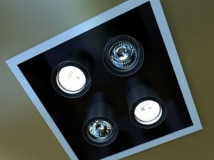 10 halogen lamp collection 3D Model