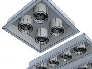 10 halogen lamp collection 3D Model
