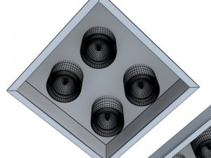 10 halogen lamp collection 3D Model