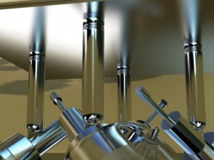 10 halogen lamp collection 3D Model