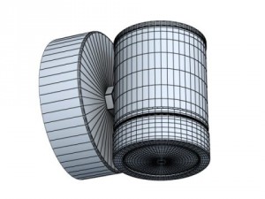 10 halogen lamp collection 3D Model