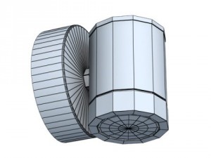 10 halogen lamp collection 3D Model