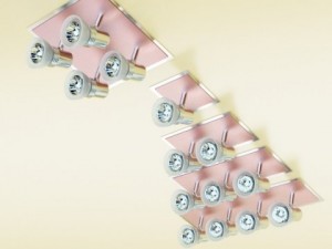 10 halogen lamp collection 3D Model