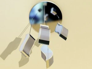 10 modern pendant lamp collection 3D Model