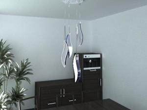 10 modern pendant lamp collection Modèle 3D